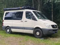 Gebraucht Mercedes Sprinter 109 PS (80 kW) 2009 Beige Van