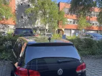 Gebraucht VW Golf VI Team 105 PS (77 kW) 2010 Schwarz Kleinwagen