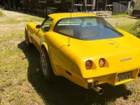 Gebraucht Corvette Stingray 240 PS (176 kW) 1979 Gelb Cabrio