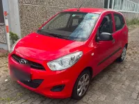 Gebraucht Hyundai i10 69 PS (50 kW) 2013 Rot Kleinwagen