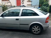 Gebraucht Opel Astra 101 PS (74 kW) 2001 Silber Kleinwagen
