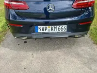 Gebraucht Mercedes E450 AMG line 367 PS (269 kW) 2020 Blau Cabrio