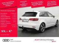Używany Audi A3 S-Line 150 KM (110 kW) 2019 Biały Sedan/Limuzyna