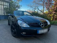 Usata Mercedes SLK200 163 CV (119 kW) 2005 Nero Cabrio
