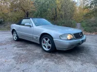 Gebraucht Mercedes SL320 224 PS (164 kW) 1998 Silber Cabrio