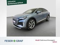 Gebraucht Audi Q4 Sportback e-tron Ambiente 125 kW (170 PS) 2022 Geysirblau metallic SUV
