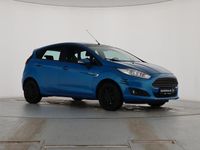 Gebraucht Ford Fiesta Trend 101 PS (74 kW) 2016 Arubablau metallic Limousine