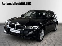 Gebraucht BMW 330e 184 PS (135 kW) 2022 Schwarz Kombi