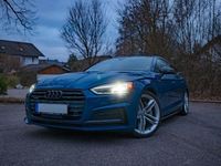 Gebraucht Audi A5 Sportback S-Line 252 PS (185 kW) 2019 Blau Kleinwagen