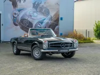 Gebraucht Mercedes SL280 170 PS (125 kW) 1971 Grün Cabrio