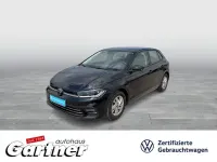 Gebraucht VW Polo Style 110 PS (80 kW) 2024 Schwarz (deep black perleffekt) Kleinwagen