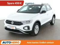 Gebraucht VW T-Roc Life 110 PS (80 kW) 2022 Weiß SUV