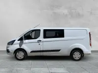 Gebraucht Ford Transit Custom Trend 131 PS (96 kW) 2021 Weiß Van / Kleinbus