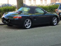 Gebraucht Porsche Boxster 228 PS (167 kW) 2000 Blau Cabrio