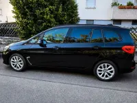 Gebraucht BMW 220 Gran Tourer Luxury Line 190 PS (139 kW) 2019 Schwarz Van / Kleinbus