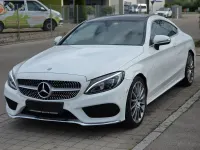 Gebraucht Mercedes C250 AMG line 211 PS (155 kW) 2016 Weiß Coupé