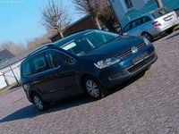 Gebraucht VW Sharan Comfortline 177 PS (130 kW) 2014 Blau Van / Kleinbus