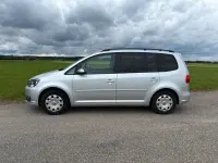 Gebraucht VW Touran Comfortline 105 PS (77 kW) 2012 Silber Van / Kleinbus