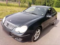 Gebraucht Mercedes C160 136 PS (100 kW) 2006 Schwarz Coupé