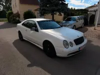 Gebraucht Mercedes CLK430 Elegance 280 PS (205 kW) 2001 Weiß Coupé