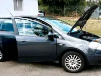 Gebraucht Fiat Punto 78 PS (57 kW) 2009 Schwarz Kleinwagen