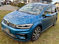 Gebraucht VW Touran Highline 150 PS (110 kW) 2017 Blau Van / Kleinbus