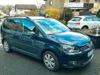 Gebraucht VW Touran 105 PS (77 kW) 2014 Blau Van / Kleinbus