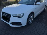 Gebraucht Audi A5 Cabriolet S-Line 190 PS (139 kW) 2016 Weiß Cabrio