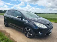 Gebraucht Ford Grand C-Max Titanium 150 PS (110 kW) 2012 Schwarz Van / Kleinbus