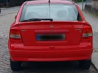 Usata Opel Astra 84 CV (61 kW) 2001 Rosso Coupé