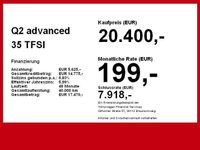 Gebraucht Audi Q2 Advanced Plus 150 PS (110 kW) 2022 Weiß SUV