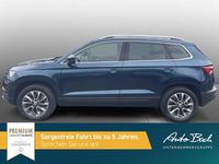 Gebraucht Skoda Karoq Clever 150 PS (110 kW) 2021 Lavablau metallic SUV