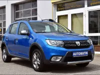 Gebraucht Dacia Sandero Prestige 90 PS (66 kW) 2017 Blau sky Kleinwagen