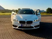 Gebraucht BMW 218 Gran Tourer Luxury Line 150 PS (110 kW) 2015 Weiß Van / Kleinbus