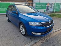 gebraucht Skoda Rapid Spaceback Joy SHZ 1Hand Klima 6Gang NeuTuv