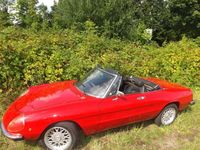 Gebraucht Alfa Romeo Spider 126 PS (92 kW) 1976 Rot Cabrio