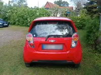 Second-hand Chevrolet Spark 68 CP (50 kW) 2011 Roșu Hatchback