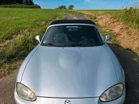 Gebraucht Mazda MX5 110 PS (80 kW) 1999 Silber Cabrio