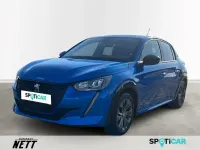 Gebraucht Peugeot e-208 Allure+ 100 kW (136 PS) 2023 Blau Kleinwagen