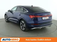 Gebraucht Audi e-tron Sportback S-Line 230 kW (313 PS) 2021 Blau SUV