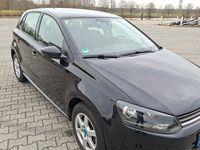 Gebraucht VW Polo Trendline 75 PS (55 kW) 2017 Schwarz Kleinwagen