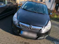 Używany Opel Corsa 80 KM (58 kW) 2010 Czarny Hatchback