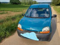 Gebraucht Renault Kangoo Expression 75 PS (55 kW) 2001 Blau Van / Kleinbus