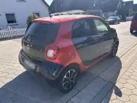 Usata Smart ForFour Passion 71 CV (52 kW) 2016 Nero Utilitaria