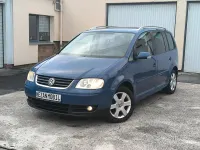 Gebraucht VW Touran 116 PS (85 kW) 2004 Blau Van / Kleinbus