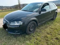 Brugt Audi A3 105 HK (77 kW) 2009 Sort Hatchback