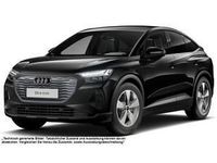 Gebraucht Audi Q4 Sportback e-tron 125 kW (170 PS) 2022 Schwarz (mythosschwarz metallic) SUV