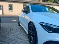 Gebraucht Mercedes CLA220 AMG line 190 PS (139 kW) 2021 Weiß Coupé