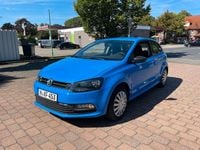 Gebraucht VW Polo Trendline 60 PS (44 kW) 2016 Blau Kleinwagen
