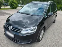 Gebraucht VW Sharan 140 PS (102 kW) 2011 Schwarz Van / Kleinbus